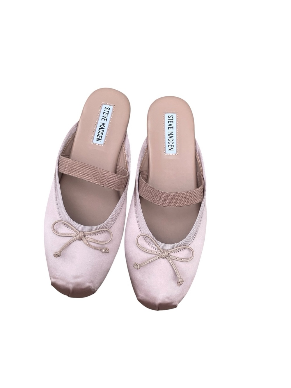 Steve Madden Cutesy Pink Satin Mule, Size
